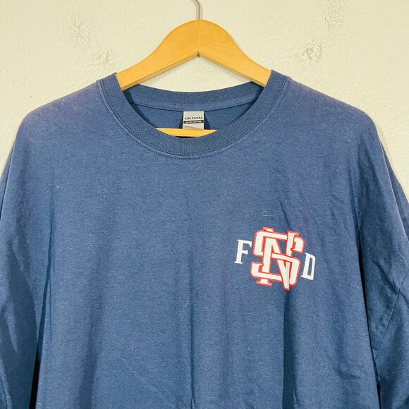 North Shore FD Graphic Tee Navy Casual Short Sleeve NSFD - 2XL - Picture 3 of 3